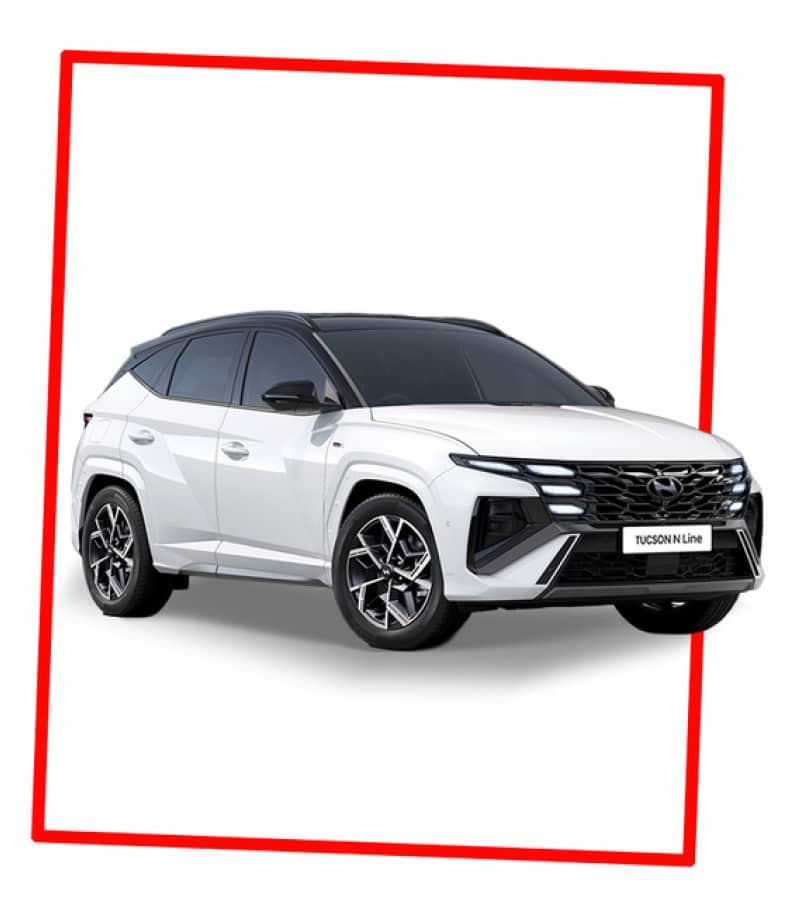 Auto mit Rahmen und Text Auto mit Rahmen und Text