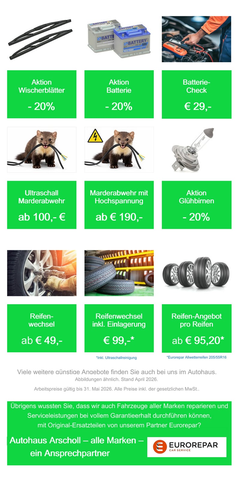 Frühjahrscheck für die Page 2